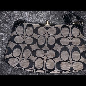 Coach Signature Wristlet